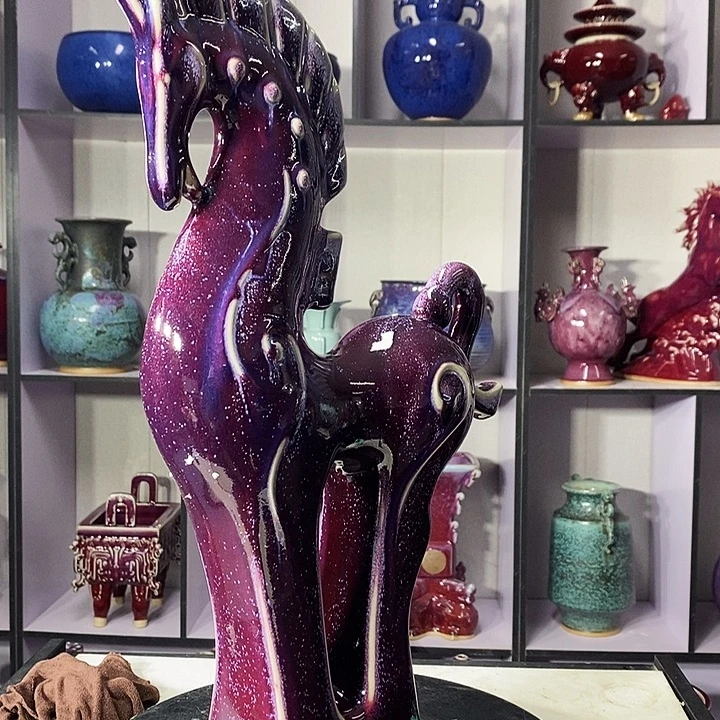 瓷片中国神垕精品钧瓷