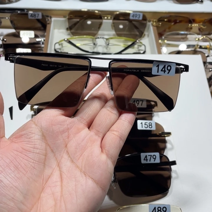 半框茶水晶眼镜 149