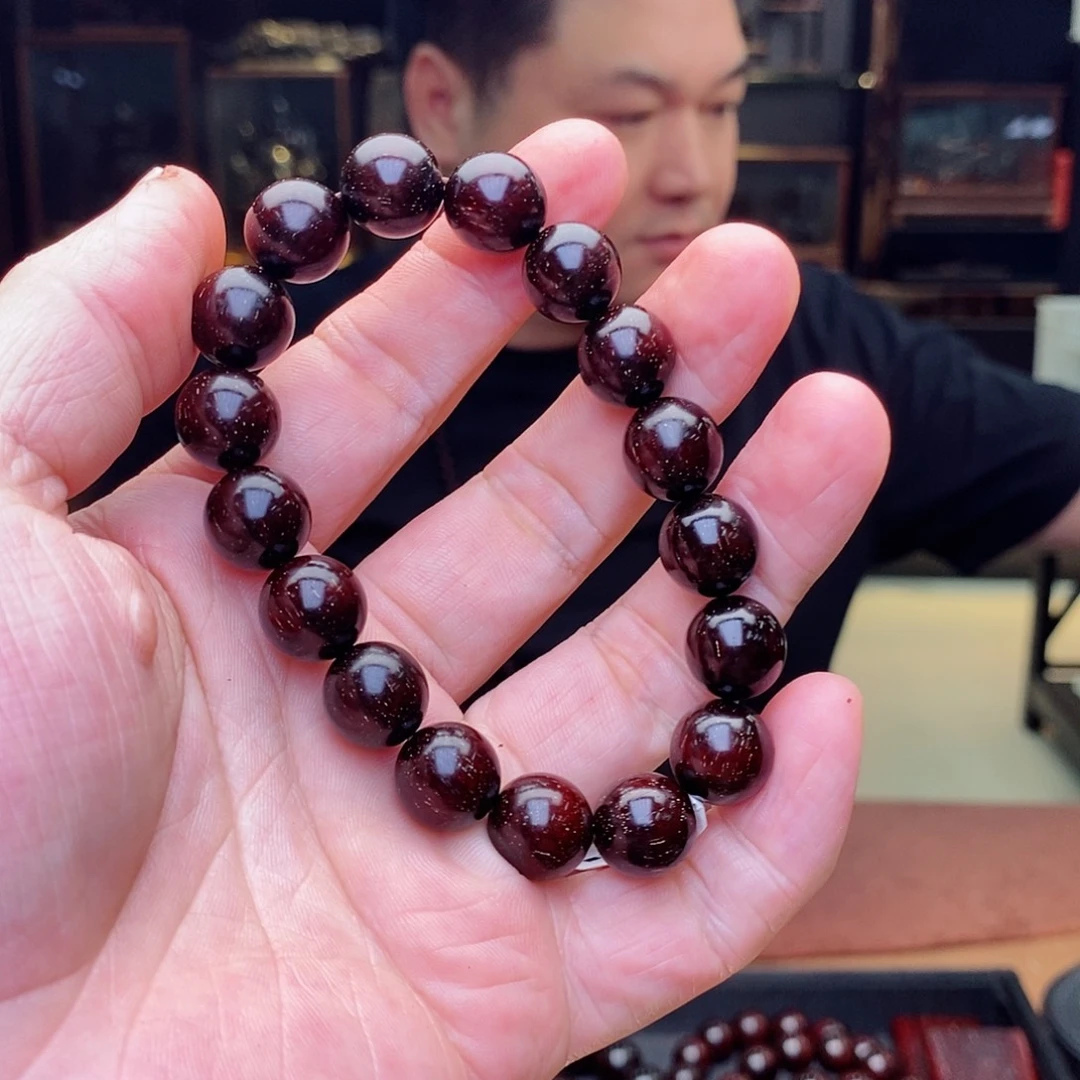 爱***孩檀香紫檀（小叶紫檀）手串/手链12