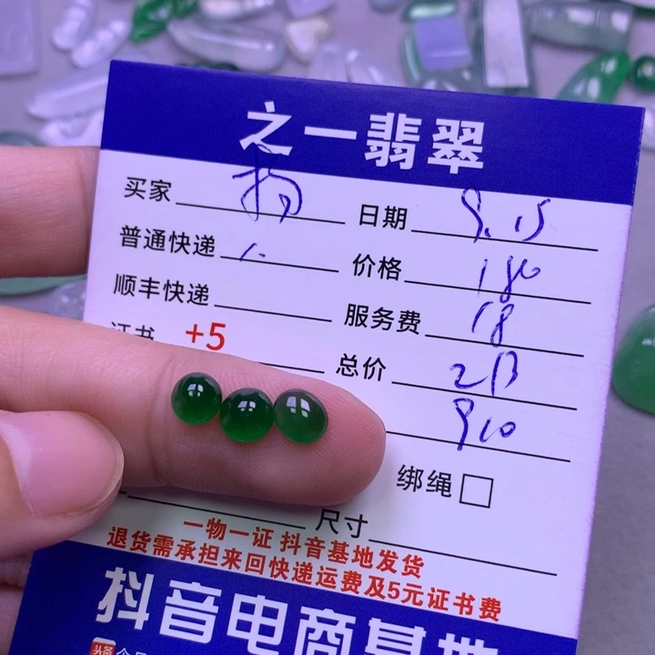 颈饰未镶嵌翡翠杨**意