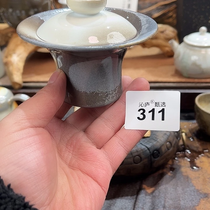 沁庐柴窑古法柴烧全手工茶具