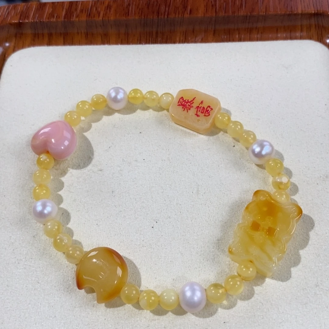 【闪购商品】未镶嵌琥珀裸石定制