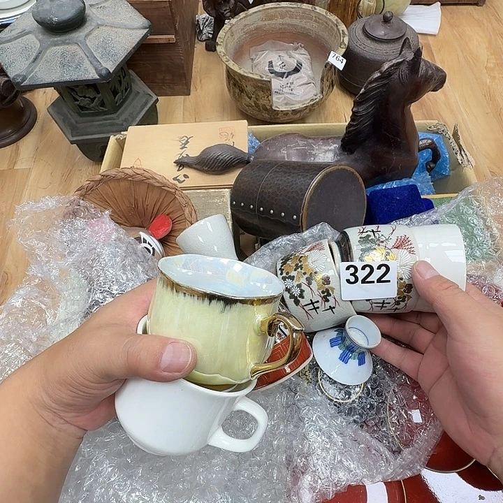 瓷片工艺品摆件瓷器摆件正能量