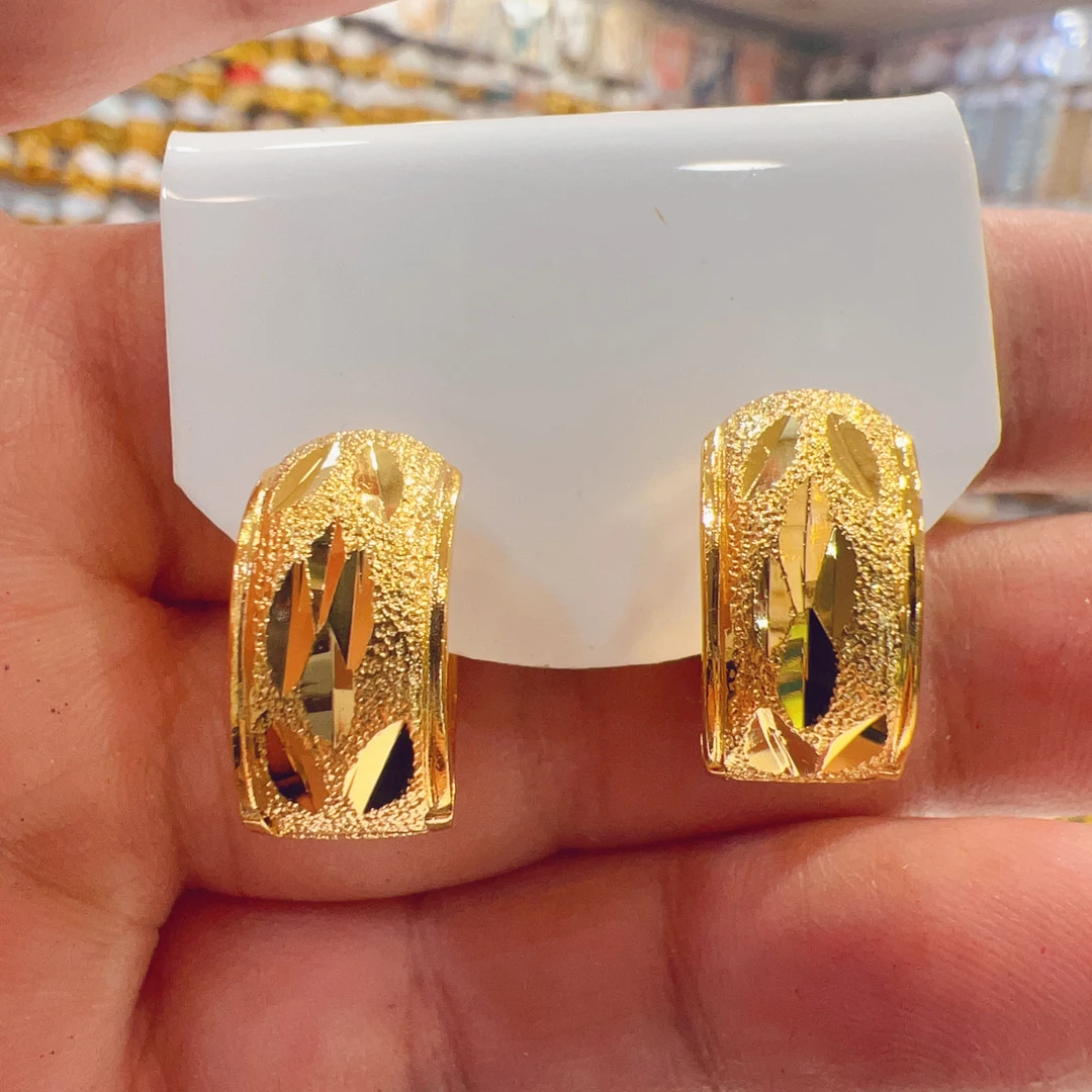 铜合金耳饰 时尚轻奢爆闪耳扣