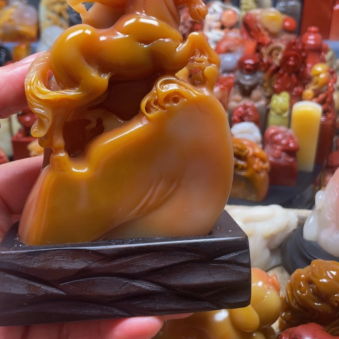 寿山石印石精美北部