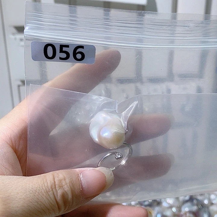 淡水珍珠合金吊坠(不含链)