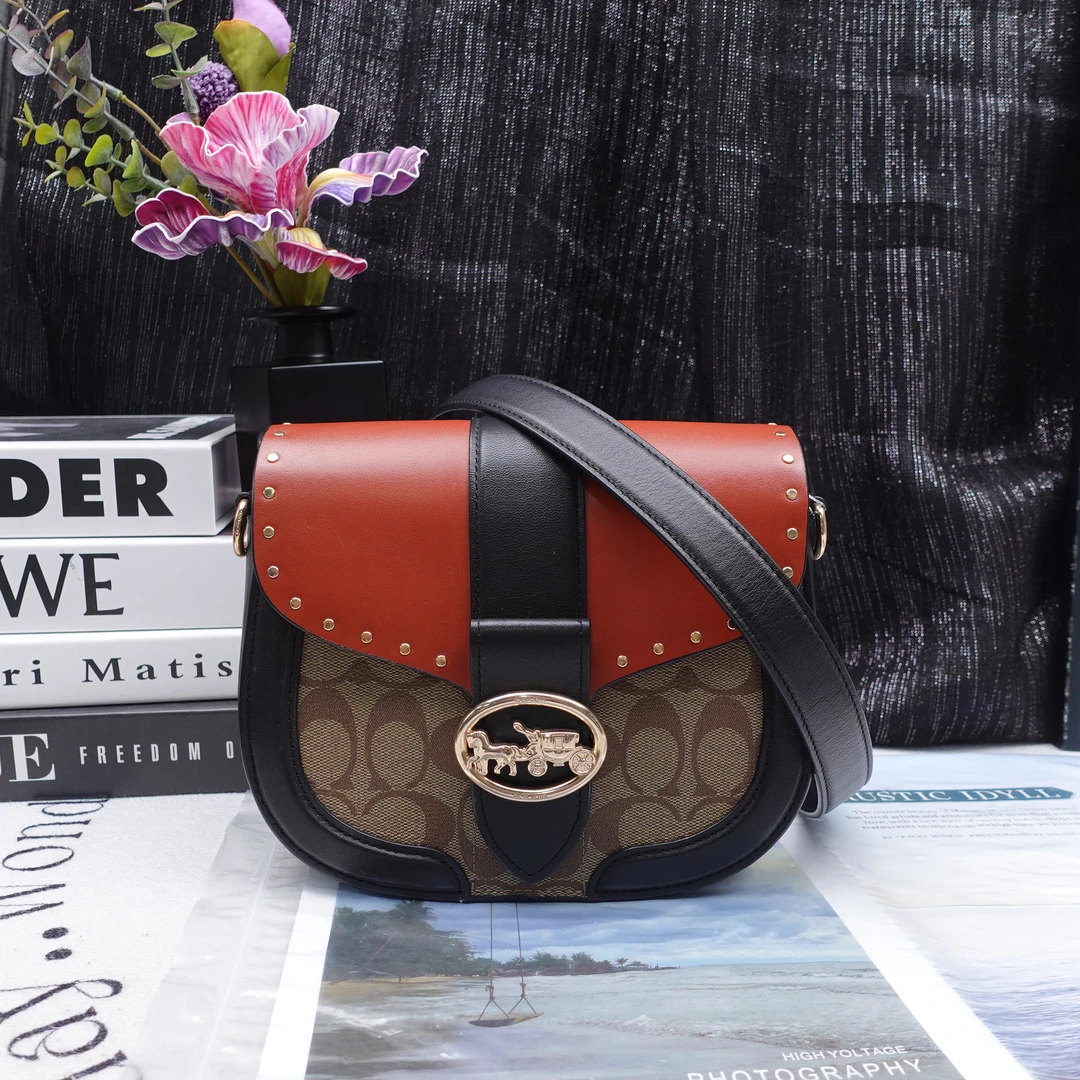 95新 COACH/蔻驰 单肩包/T10280065