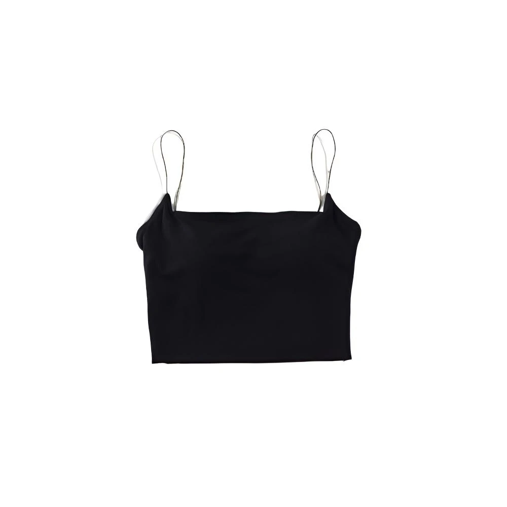 上抖1了。。830【黑色/红色吊带/有胸垫】短款上衣