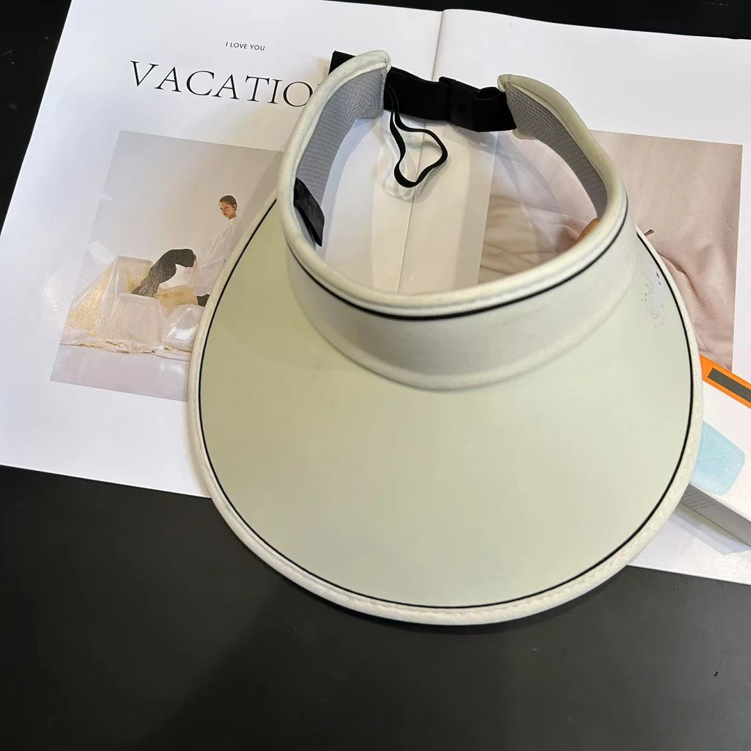 夏季日常休闲简约百搭//乳//遮阳防晒帽H7188