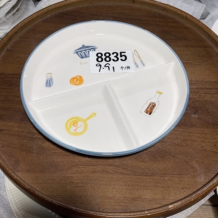 瓷微瑕外贸餐具8835