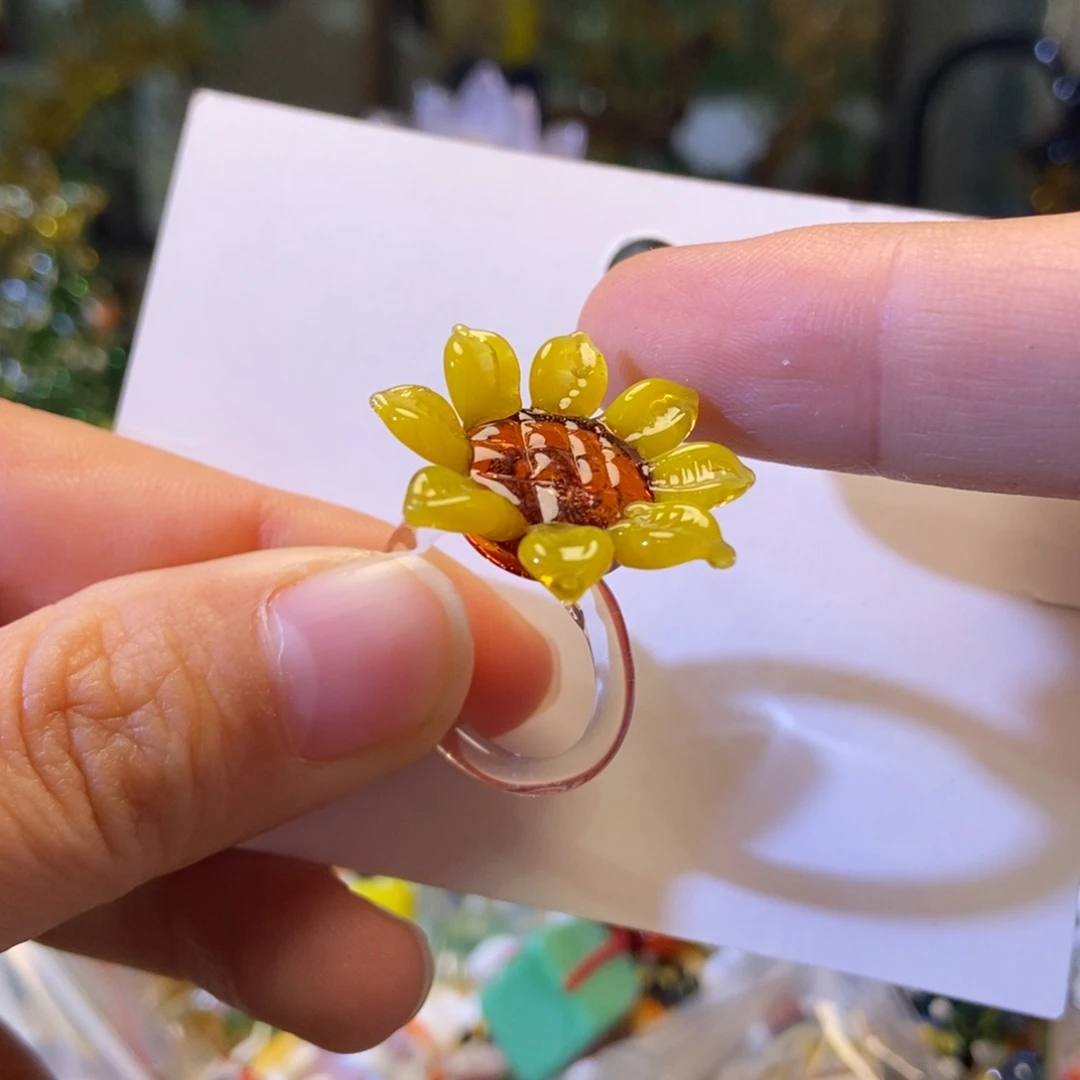 手工艺品琉璃戒指