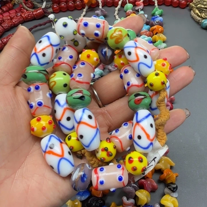 琉璃颈饰琉璃琉璃44