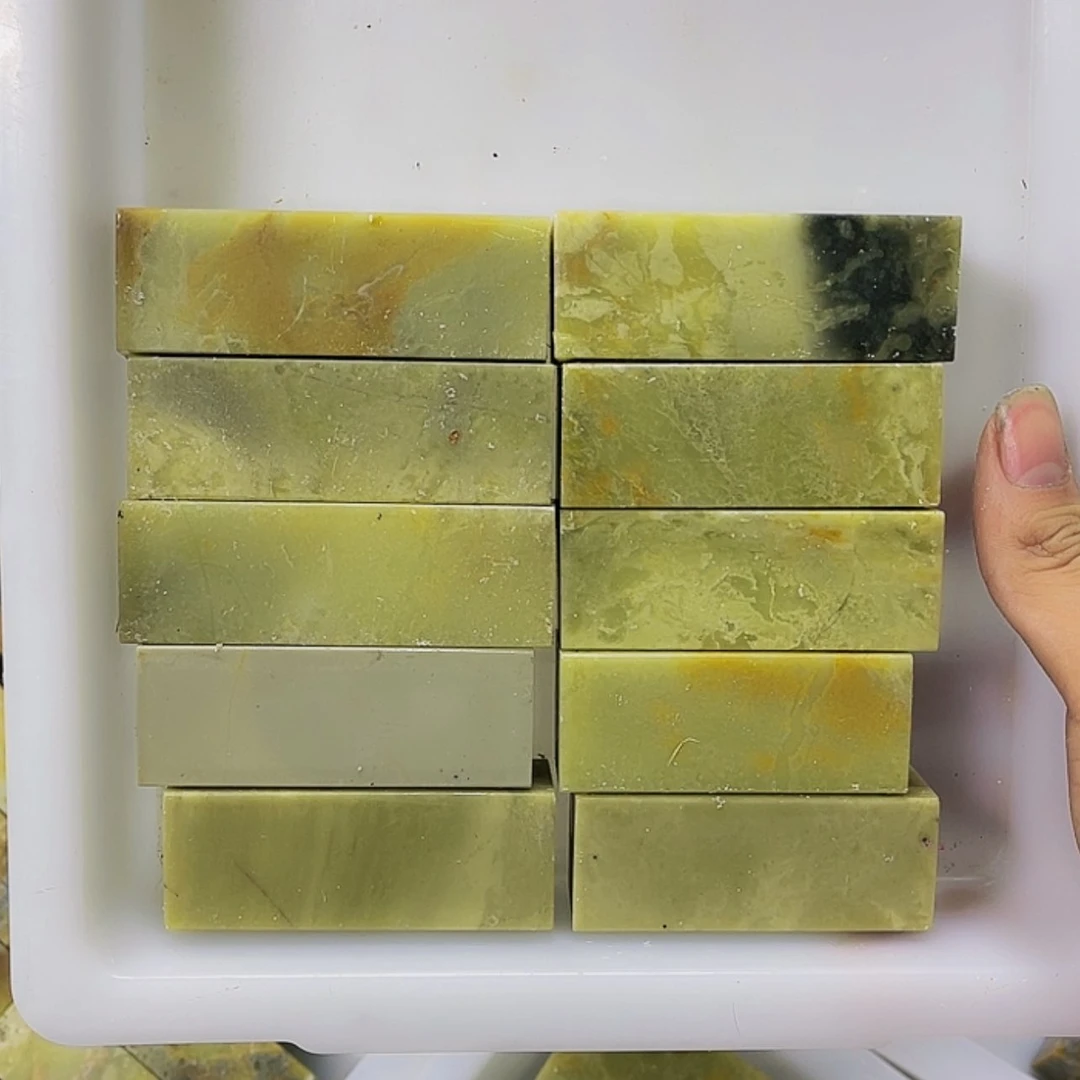 【闪购商品】青田石印石青田2.5x7.5，10方