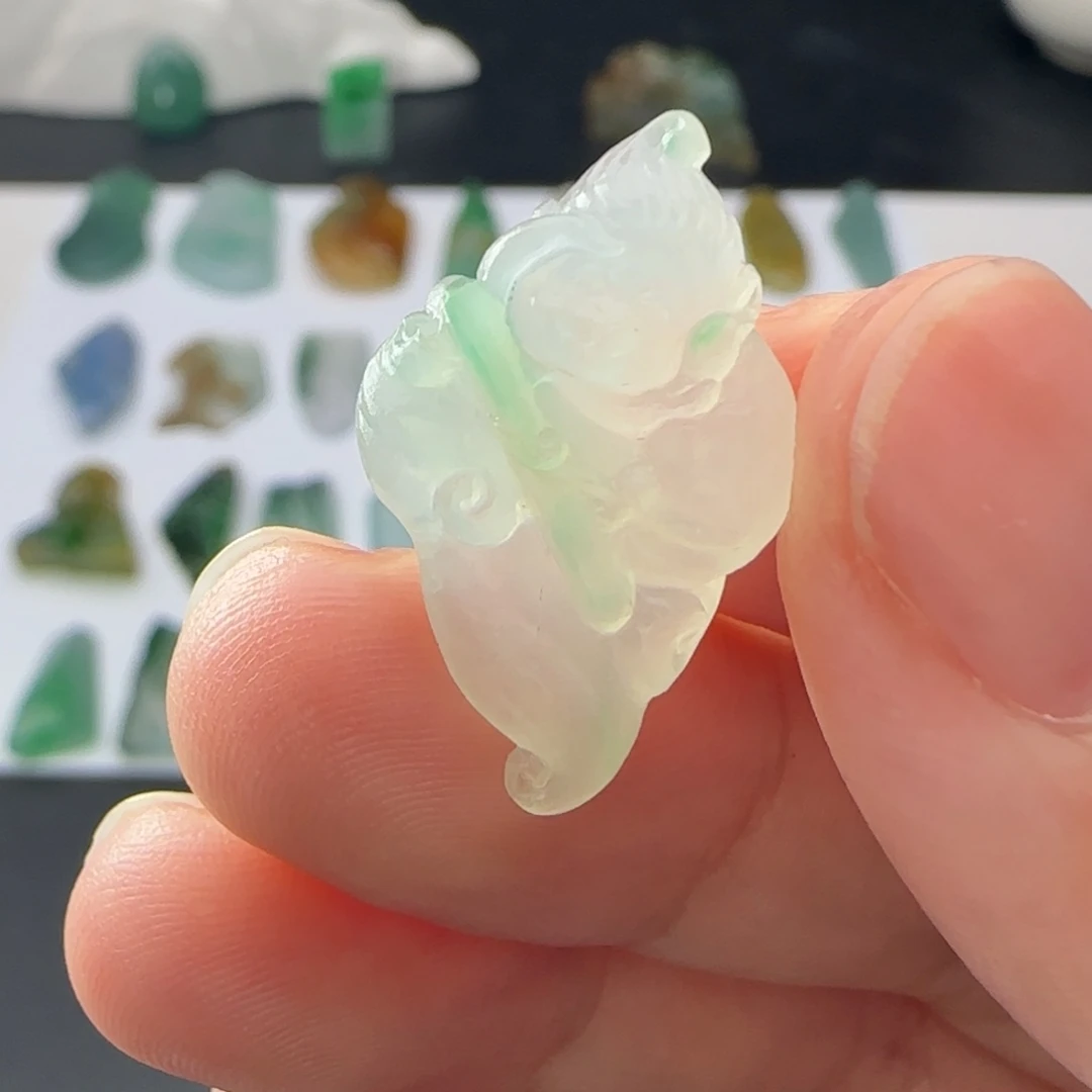 定制翡翠未镶嵌材料