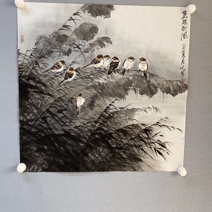 国画亲笔手绘原创