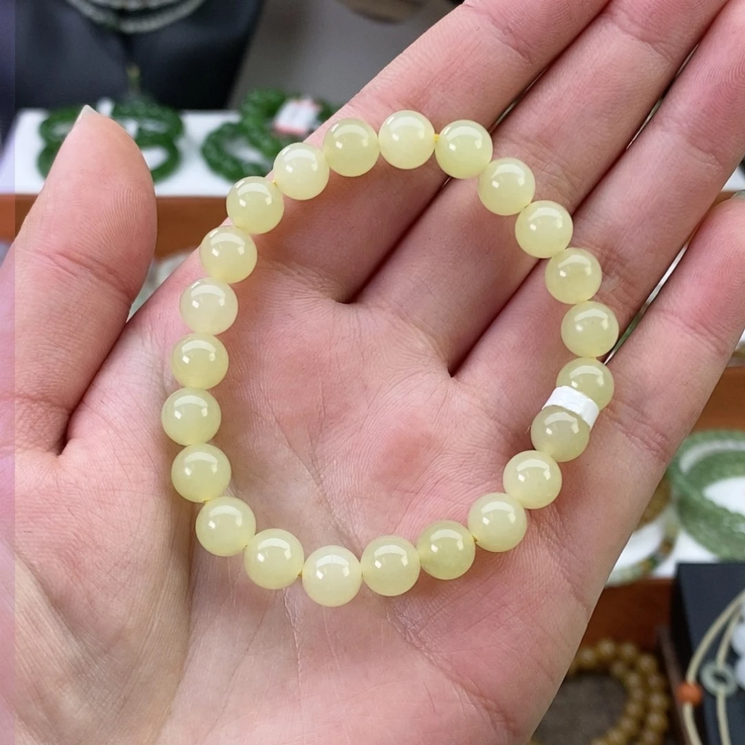 和田玉手串未镶嵌L**y