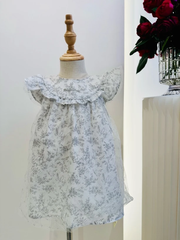 【Marry公主】H25100女童夏款洋气时尚连衣裙韩版千金小公主宝宝