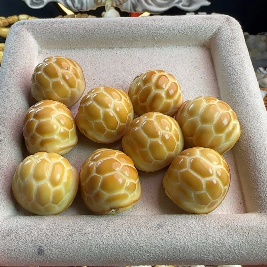 吊坠菩提根/象牙果微瑕牙果卡28-30炭烤大富甲10颗