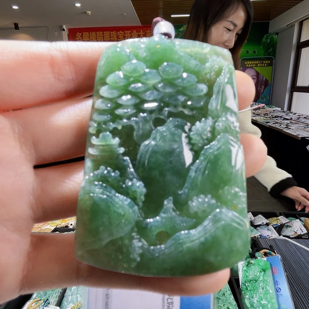 颈饰未镶嵌翡翠翡翠