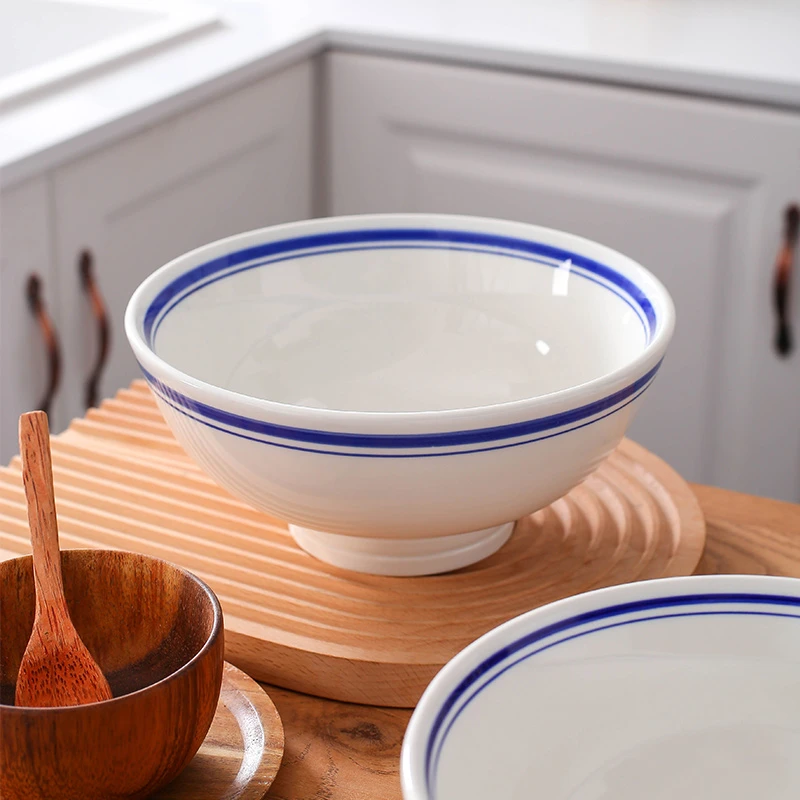 餐具商用大号复古创意陶瓷加厚老式大碗粉面碗大碗面专用碗