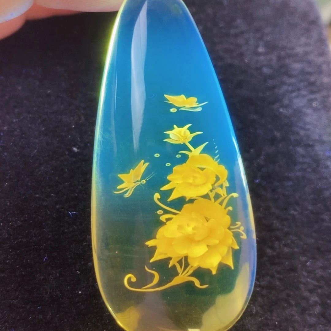 【闪购商品】金珀吊坠(不含链)未镶嵌