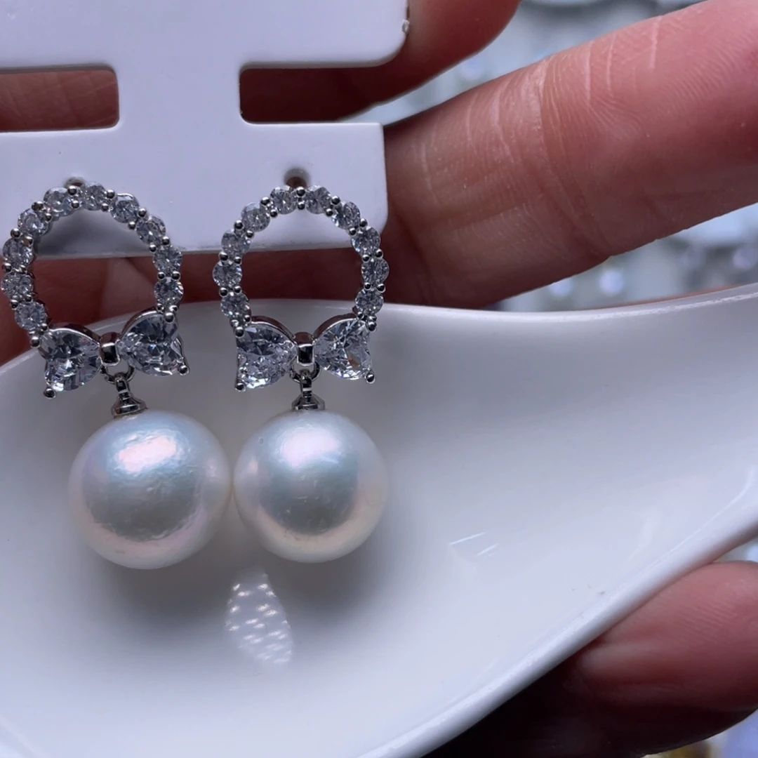 淡水珍珠未镶嵌耳饰