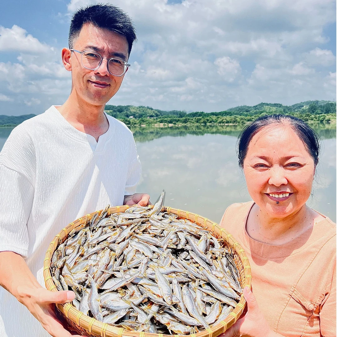 【吴忧家】大别山特产小河鱼干餐条鱼白条鱼干淡水鱼干轻盐一斤装