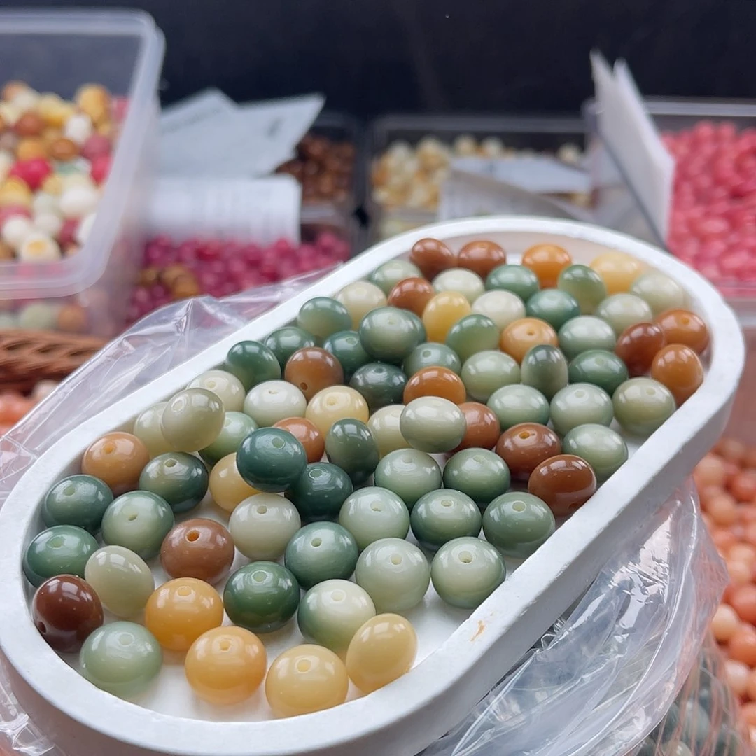 白玉菩提吊坠aa13mm/30颗