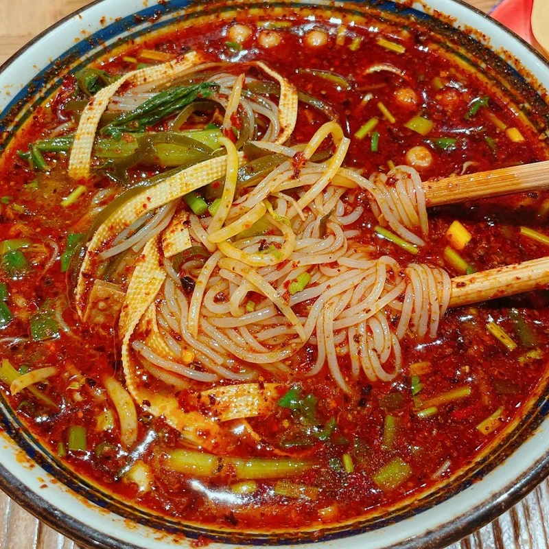 【买一箱送一箱】云南过桥米线香辣鸡汤米线速食方便粉丝米线开学季