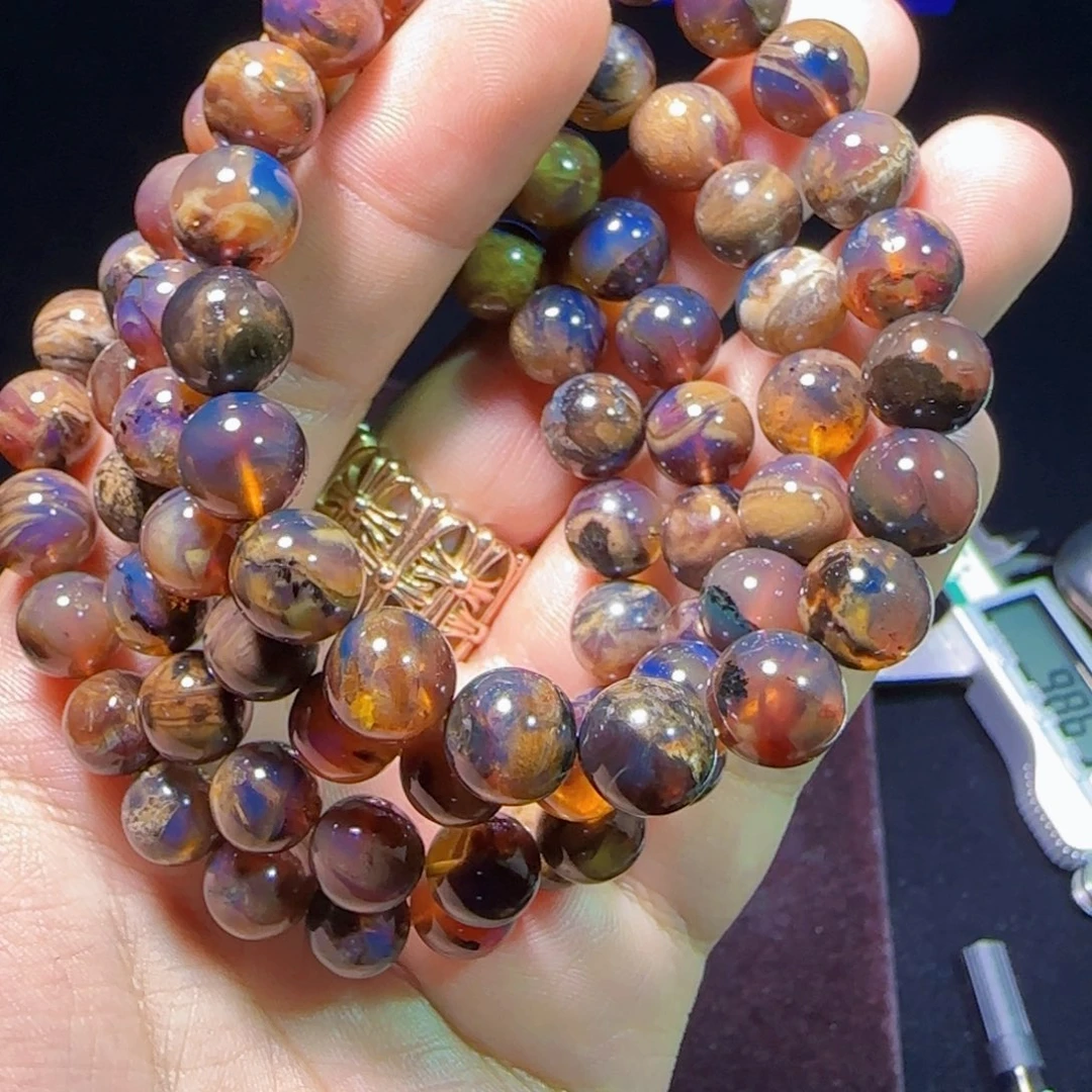 未镶嵌琥珀手链琥珀