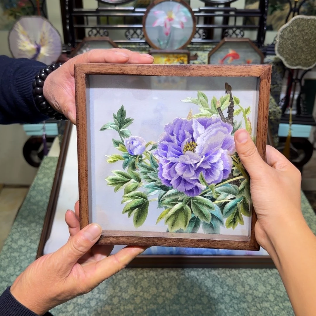 刺绣手工苏绣工艺制作技艺异色