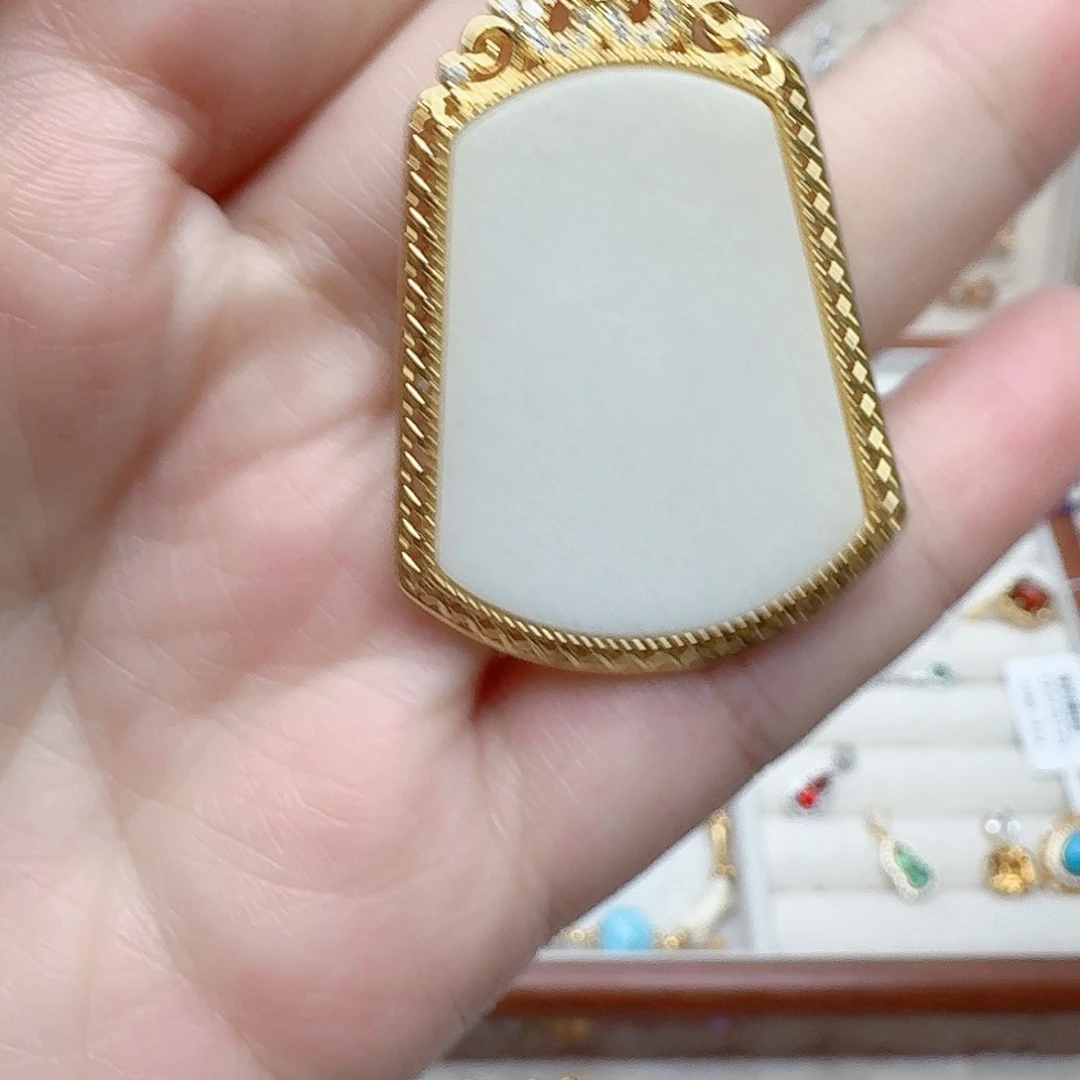 和田玉吊坠(不含链)未镶嵌吊坠362