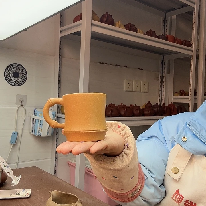段泥茶案主人杯主人杯
