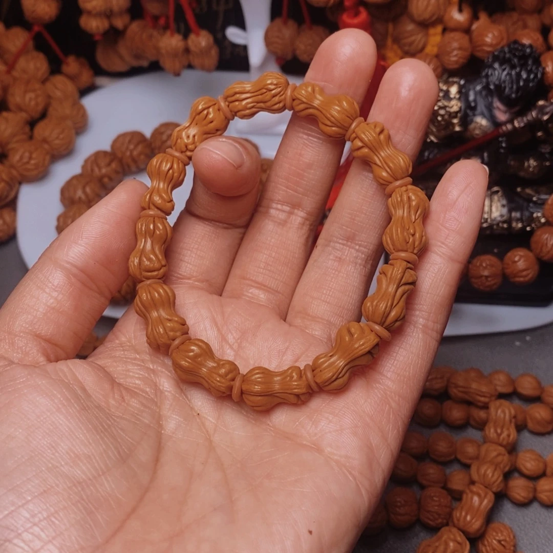 桃核吊坠桃枭手串1