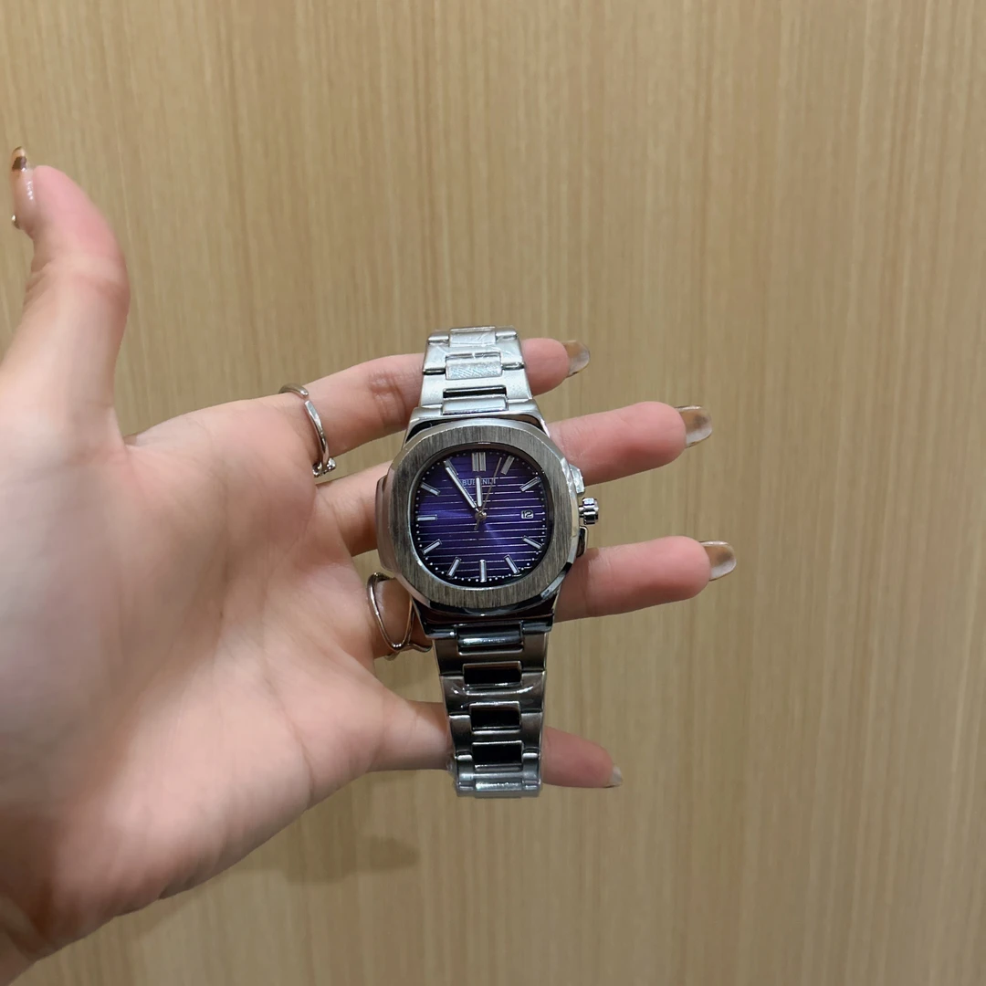 轻奢男表经典百搭设计 夜光指针 防水 高版本专柜正品全新腕表FX