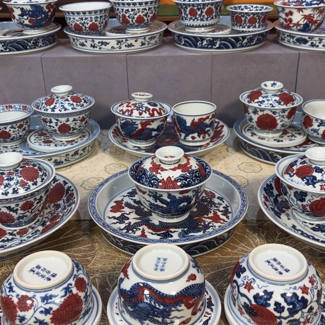 仿元明清 手绘茶具