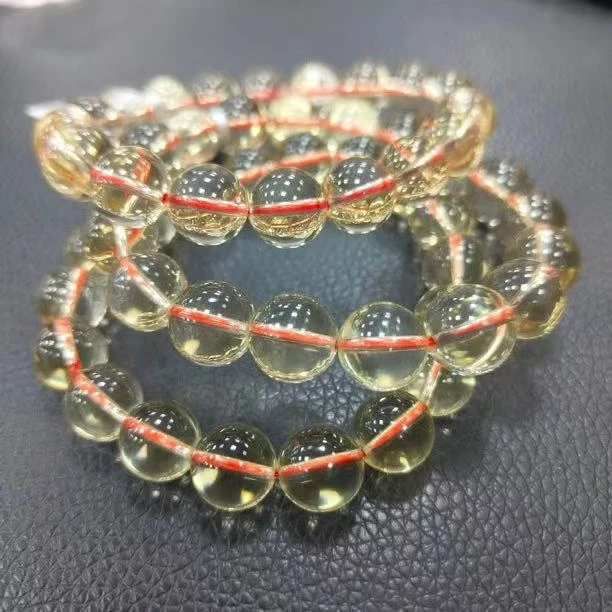 【书记甄选】黄水晶单圈手链 约11mm 多样性发一件 BB059