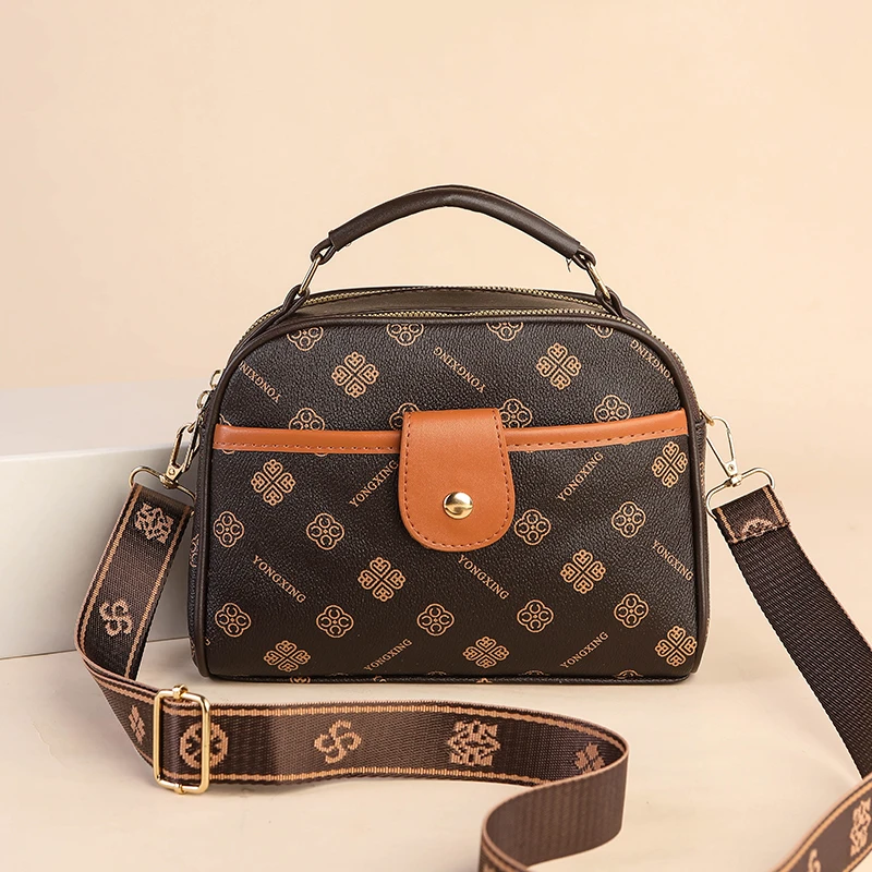 包包女2025新款女士小方包春季斜挎小包时尚零钱中年妈妈斜挎包