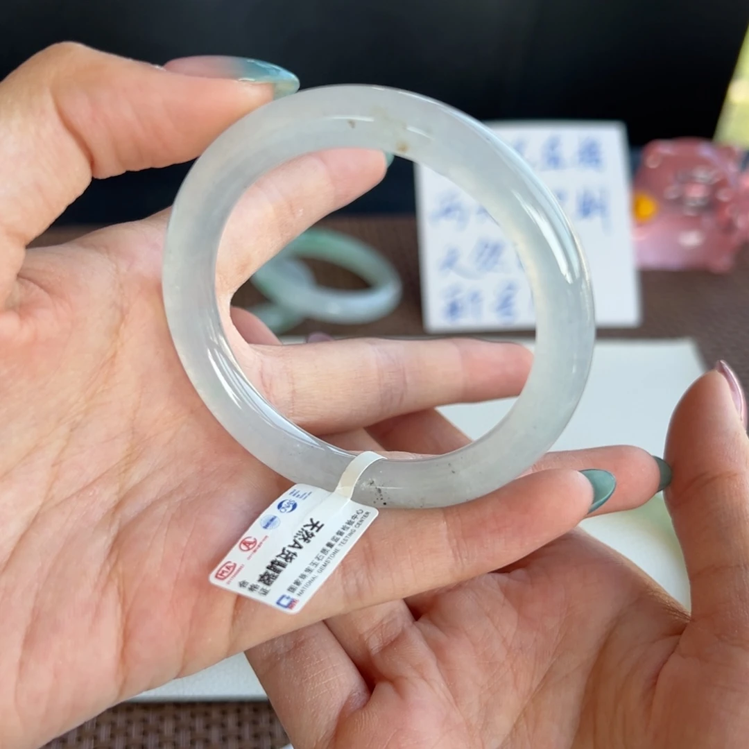 翡翠未镶嵌手镯34号 50.7