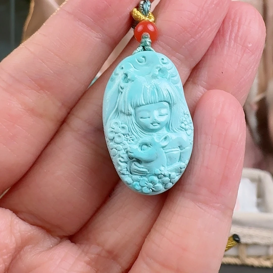 绿松石珠宝奇石未镶嵌