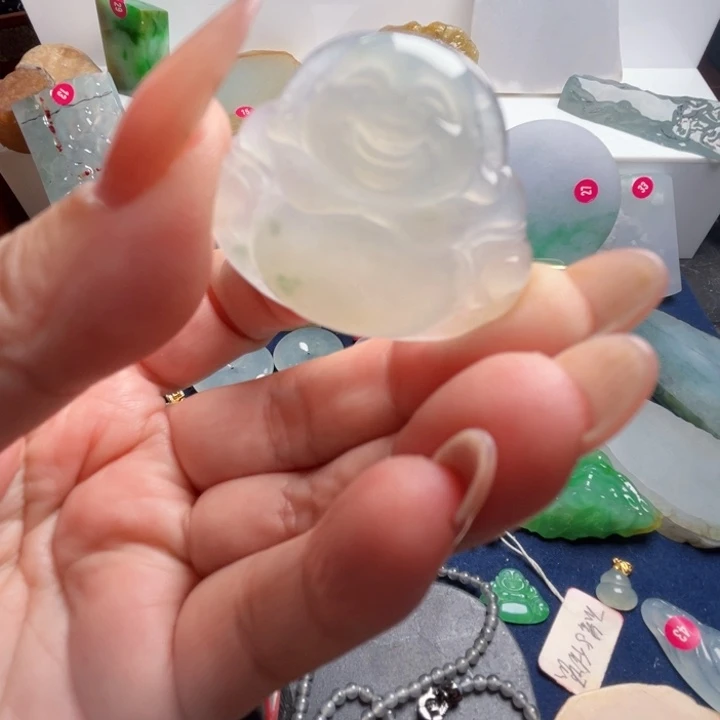 翡翠未镶嵌颈饰天然翡翠