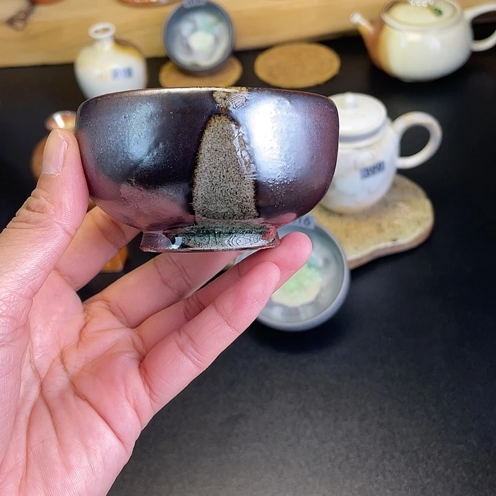 燃薪柴烧茶器主人杯