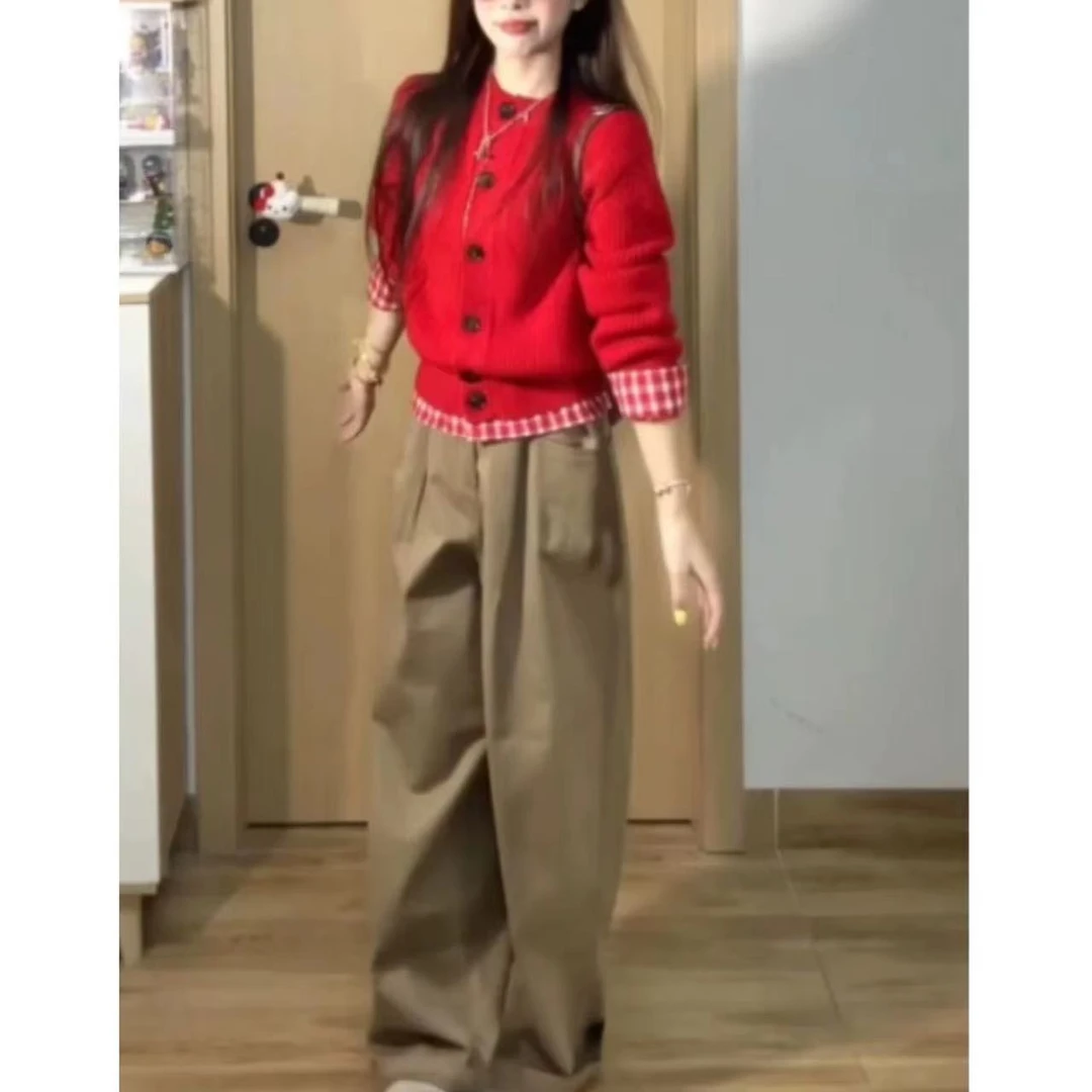 徐秋阳  红颜  百搭时尚休闲设计感显瘦显白毛衣