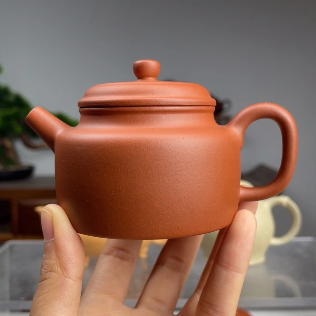 【闪购商品】紫砂茶壶生料朱泥德中容量125cc