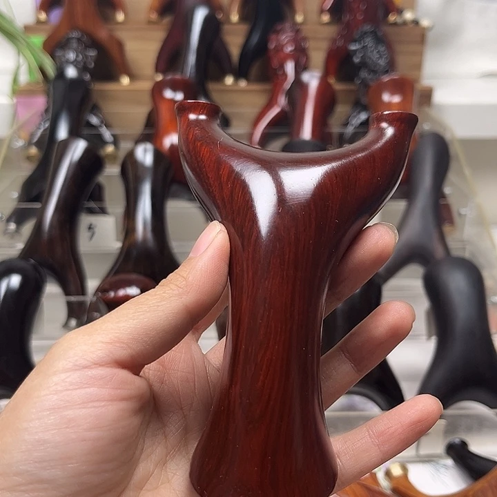 非洲紫檀（红花梨）紫檀短臂飞虎实木头75弓门