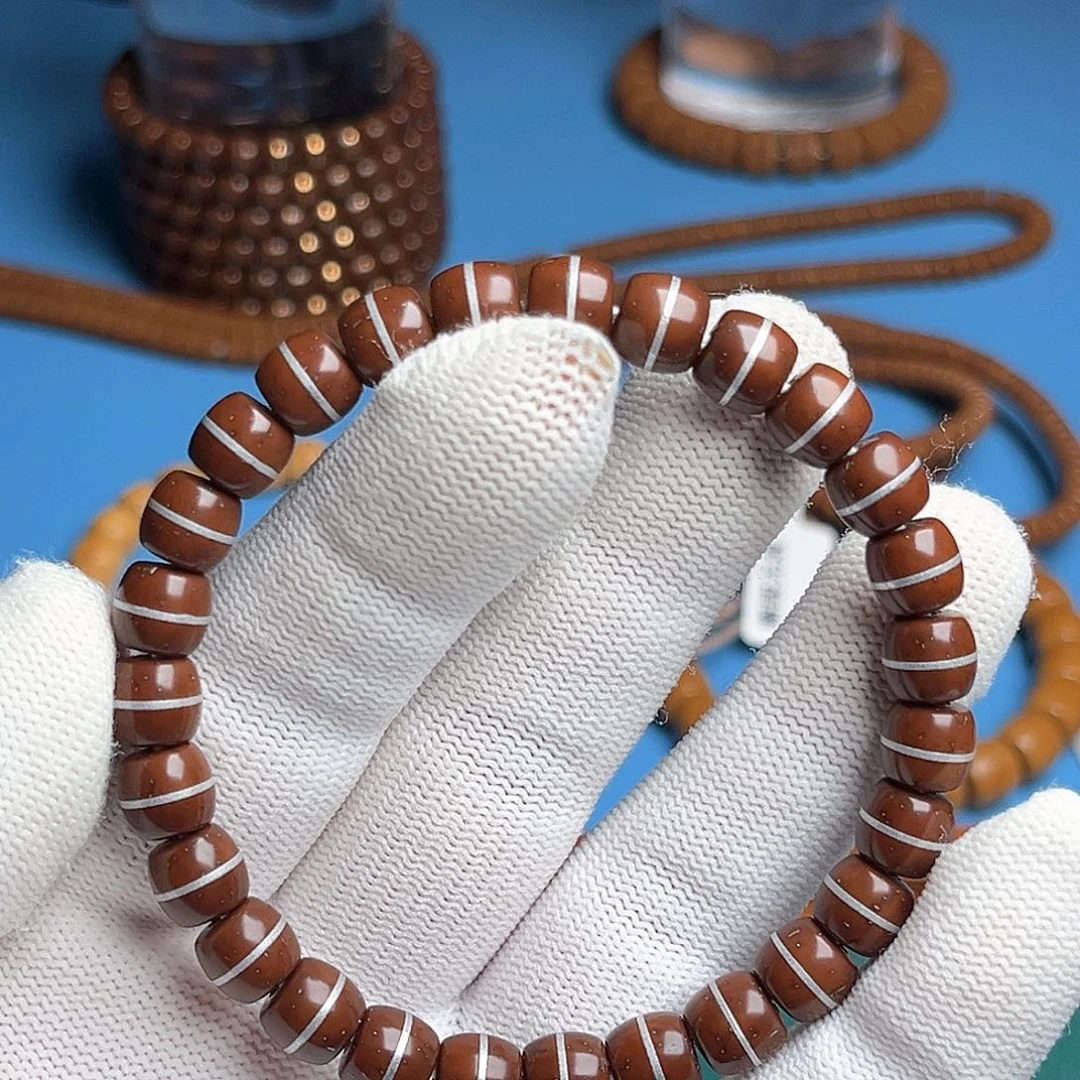 紫金鼠手串8尺寸银腰带