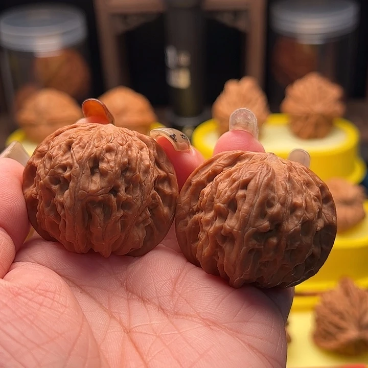 文玩核桃吊坠正磨 全品