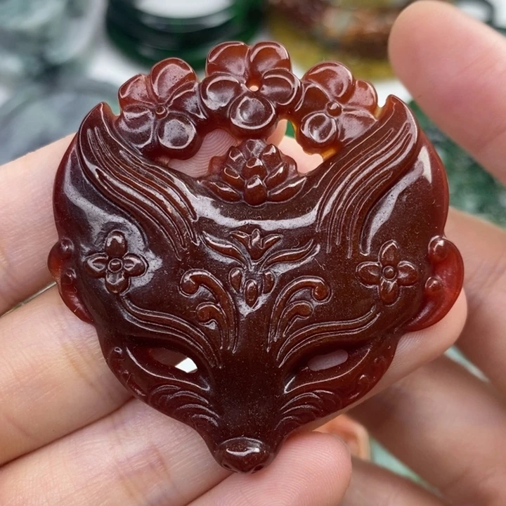 颈饰未镶嵌翡翠吊坠