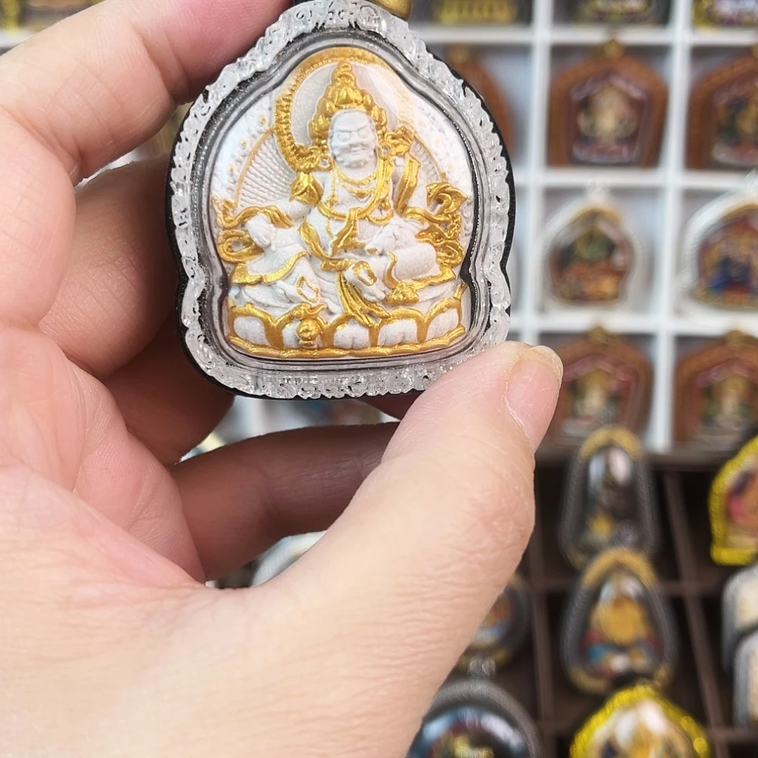 泥塑手工手绘黄老爷