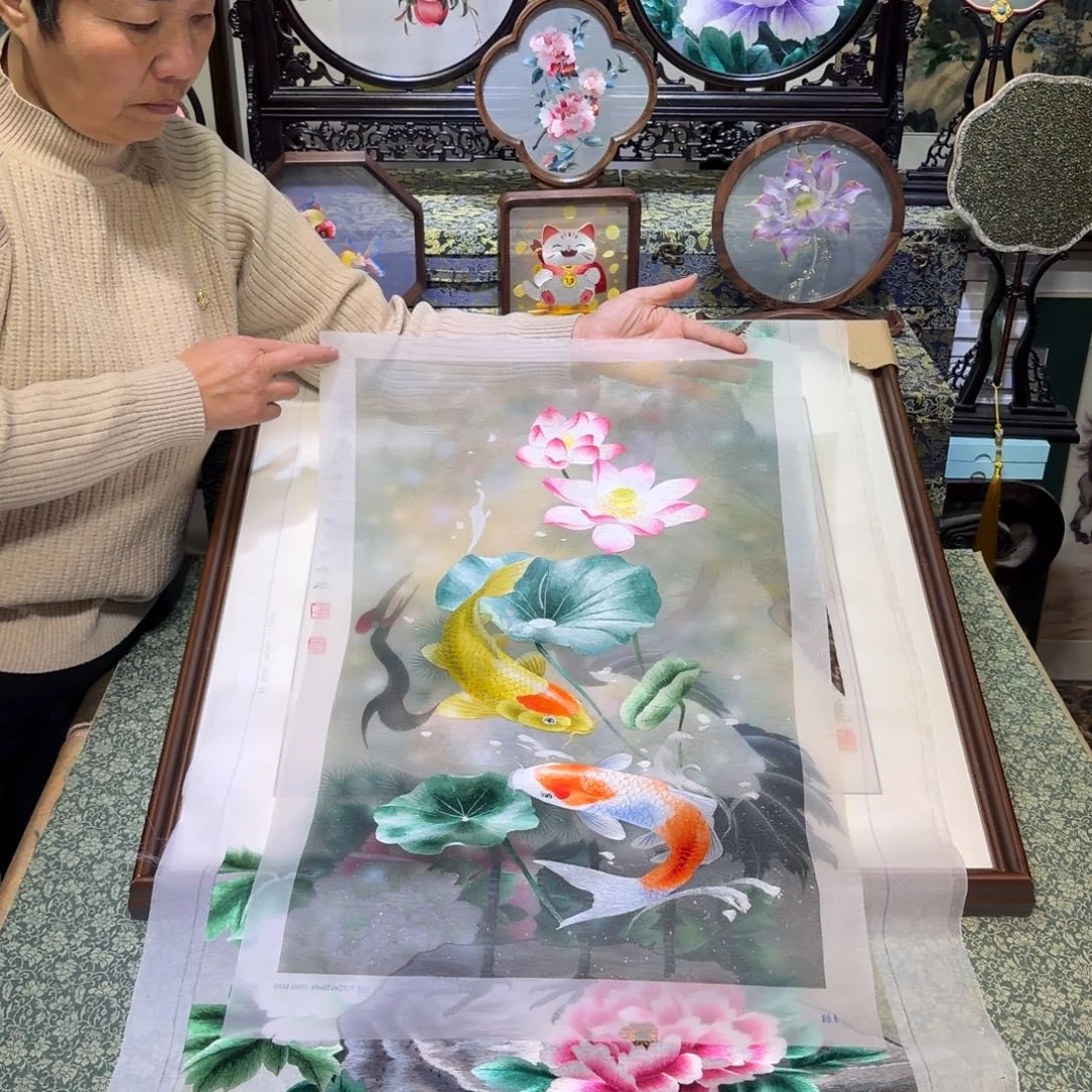 刺绣手工苏绣工艺